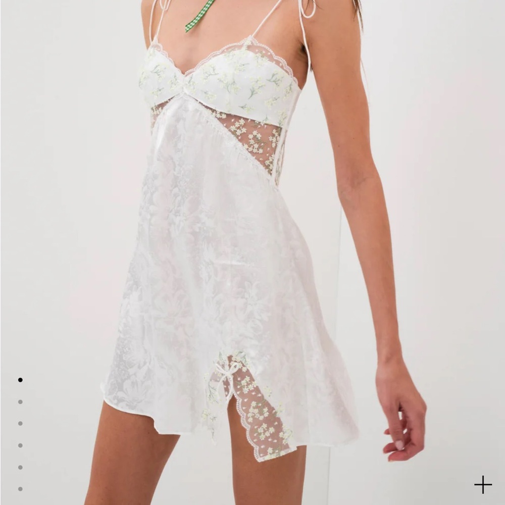 For Love and Lemons Baby’s Breath Slip Dress